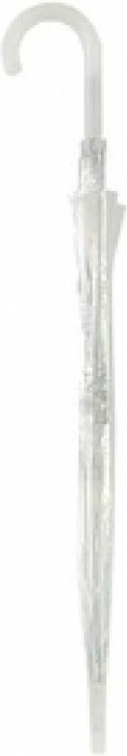 Smati Transparant Basic Paraplu Ø85cm - Wit 6 Smati Transparant Basic Paraplu Ø85cm - Wit - Afbeelding 4