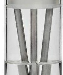 Duo Design Olielampje Van RVS Staafjes Flicker