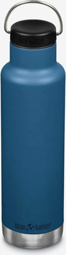 Klean Kanteen RVS Thermosfles Classic 592ml (w/Loop Cap) - Real Teal - Drinkfles 6 Klean Kanteen RVS Thermosfles Classic 592ml (w/Loop Cap) - Real Teal - Drinkfles - Afbeelding 4