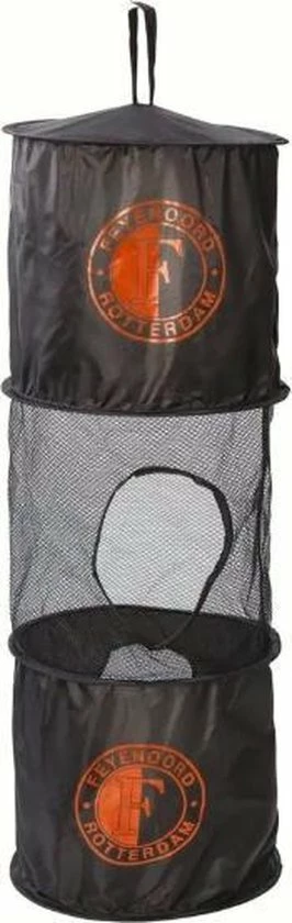 Feyenoord Opbergzak - Organizer Rond - Zwart Rood - 90 X 30 Cm - 3 Opbergvakken 6 Feyenoord Opbergzak - Organizer Rond - Zwart Rood - 90 X 30 Cm - 3 Opbergvakken - Afbeelding 4