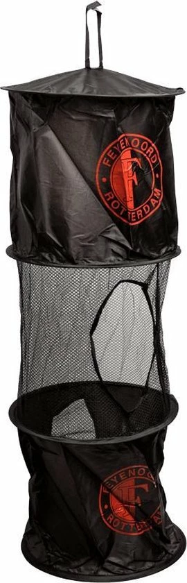 Feyenoord Opbergzak - Organizer Rond - Zwart Rood - 90 X 30 Cm - 3 Opbergvakken 7 Feyenoord Opbergzak - Organizer Rond - Zwart Rood - 90 X 30 Cm - 3 Opbergvakken - Afbeelding 5