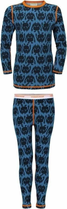 Vossatassar Solid Thermo Legging Merino Wol - Ocean 4 Vossatassar Solid Thermo Legging Merino Wol - Ocean - Afbeelding 2