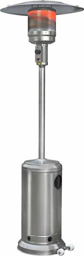 Eurom THG 14000 RVS Staande Gas Terrasverwarmer - 14000W - 800 X 455 X 2200mm 3 Eurom THG 14000 RVS Staande Gas Terrasverwarmer - 14000W - 800 X 455 X 2200mm