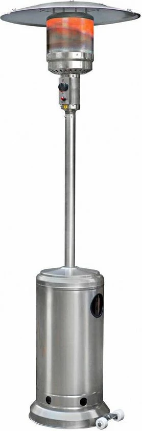 Eurom THG 14000 RVS Staande Gas Terrasverwarmer - 14000W - 800 X 455 X 2200mm 9 Eurom THG 14000 RVS Staande Gas Terrasverwarmer - 14000W - 800 X 455 X 2200mm - Afbeelding 7