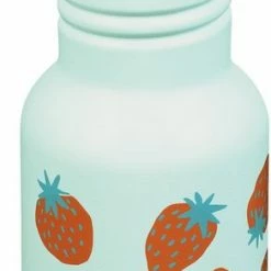 Klean Kanteen - RVS Drinkfles Kid Classic 355ml (w/Sport Cap) - Blue Tint Strawberry