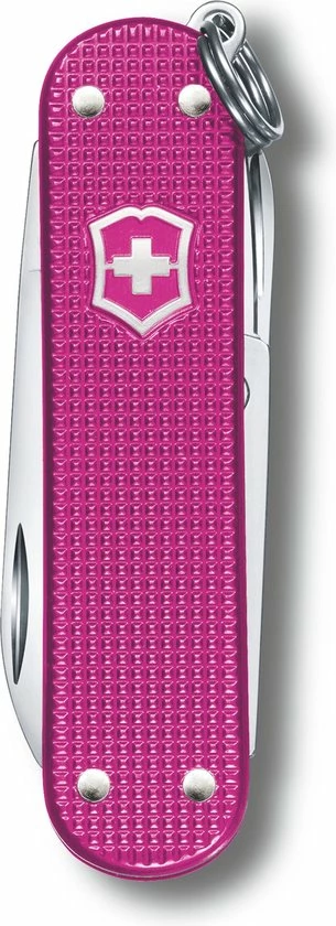 Victorinox Classic Alox Colors Zakmes - Flamingo Party - 5 Functies 5 Victorinox Classic Alox Colors Zakmes - Flamingo Party - 5 Functies - Afbeelding 3