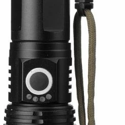King Mungo Oplaadbaar LED Zaklamp - Zaklampen - Telescopisch Zoom - 5 Modi - 6000LM - IP65 Waterdicht - Met USB Kable En Accu - Zwart 13 King Mungo Oplaadbaar LED Zaklamp - Zaklampen - Telescopisch Zoom - 5 Modi - 6000LM - IP65 Waterdicht - Met USB Kable En Accu - Zwart -Flamecan winkel 308x840 3