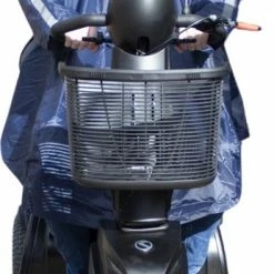 C-Line Poncho Scootmobiel - Blauw - Reflecterend