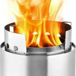 Solo Stove Campfire. Draagbare Vuurpot. Zorgt Voor Een Volledige Natuurlijke Verbranding. Koken En Verwarmen. 304 Roestvrijstaal, Breedte 18 Cm, Hoogte 23.5 Cm, Gewicht 1 Kg. -Flamecan winkel 350x840 3