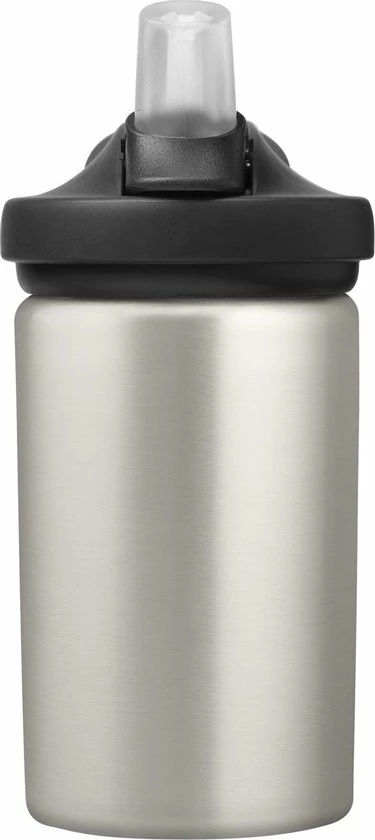 CamelBak Eddy+ Kids Single Wall SST - Drinkfles - 400 Ml - Metaal (Bare Steel) 4 CamelBak Eddy+ Kids Single Wall SST - Drinkfles - 400 Ml - Metaal (Bare Steel) - Afbeelding 2