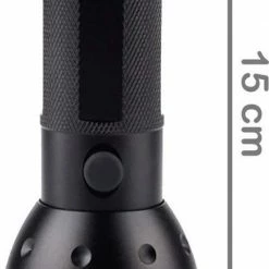 BTH UV Zaklamp Ultraviolet Urine Detector Zaklmap UV Lamp 51 LED Blacklight Aluminium - Zwart 11 BTH UV Zaklamp Ultraviolet Urine Detector Zaklmap UV Lamp 51 LED Blacklight Aluminium - Zwart -Flamecan winkel 379x840 2