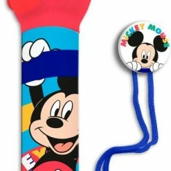 Disney Zaklamp Mickey Junior 11 X 21 Cm Rood/blauw