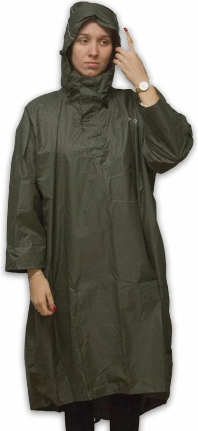 LOWLAND OUTDOOR® Wandelponcho - 100% Waterdicht (10.000mm) - Ademend (8.000g/M²) PFAS Vrij! Medium 3 LOWLAND OUTDOOR® Wandelponcho - 100% Waterdicht (10.000mm) - Ademend (8.000g/M²) PFAS Vrij! Medium