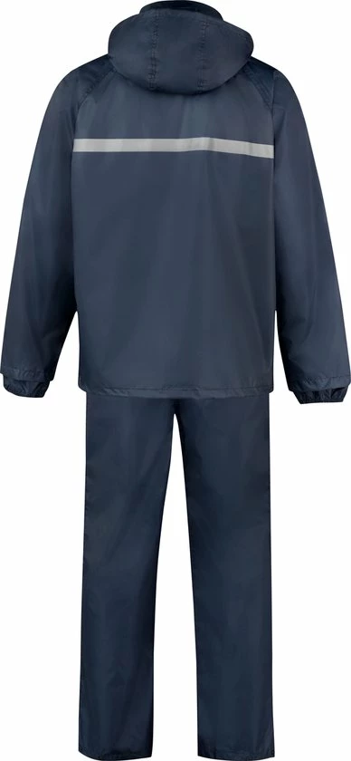BJØRNSON Dusch Regenpak Dames & Heren - Waterdicht - Maat 3XL - Donkerblauw 6 BJØRNSON Dusch Regenpak Dames & Heren - Waterdicht - Maat 3XL - Donkerblauw - Afbeelding 4