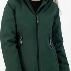 Kjelvik Dames Softshell Jas - Winter Softshell Jas Dames - Cato - Groen - Maat 46 -Flamecan winkel 391x840 2