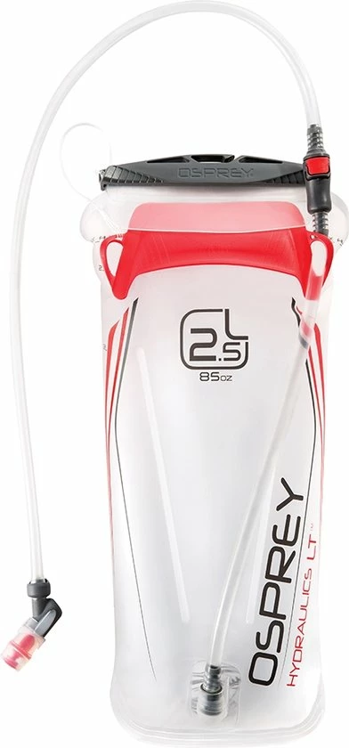 Osprey Hydraulics Lightweight 2.5L Waterzak - Drinkzak - Rood 5 Osprey Hydraulics Lightweight 2.5L Waterzak - Drinkzak - Rood - Afbeelding 3