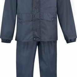 BJØRNSON Dusch Regenpak Dames & Heren - Waterdicht - Maat 3XL - Donkerblauw 30 BJØRNSON Dusch Regenpak Dames & Heren - Waterdicht - Maat 3XL - Donkerblauw -Flamecan winkel 393x840