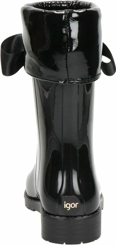 Igor - Regenlaarzen Voor Meisjes - Campera Charol Hoogglans Met Strik - Zwart - Maat 35EU 9 Igor - Regenlaarzen Voor Meisjes - Campera Charol Hoogglans Met Strik - Zwart - Maat 35EU - Afbeelding 7