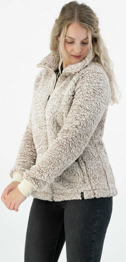 Kjelvik Dames Vest - Teddy Dames Vest - Philou - Sand Gemeleerd - Maat 36 6 Kjelvik Dames Vest - Teddy Dames Vest - Philou - Sand Gemeleerd - Maat 36 - Afbeelding 4