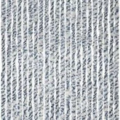 Kynast Kattenstaart Vliegengordijn - 90x200 Cm - Grijs/Wit