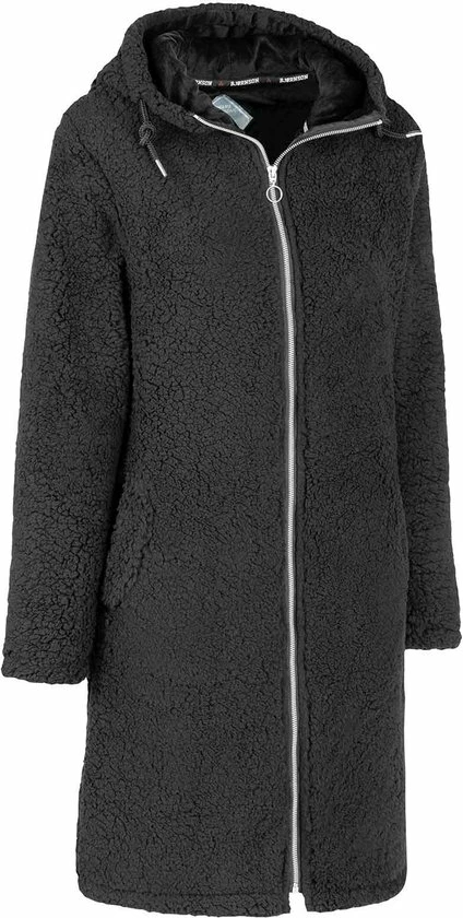 BJØRNSON Ona Parka Sherpa Fleece Vest Dames 4 Seizoenen - Maat 48 - Zwart 13 BJØRNSON Ona Parka Sherpa Fleece Vest Dames 4 Seizoenen - Maat 48 - Zwart - Afbeelding 11