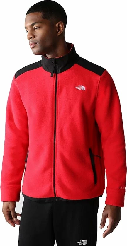 THE NORTH FACE Alpine Polartec 200 Rood Heren Fleece Jas Maat L 8 THE NORTH FACE Alpine Polartec 200 Rood Heren Fleece Jas Maat L - Afbeelding 6
