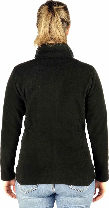 BJØRNSON Jenna Fleece Vest 4 Seizoenen Dames - Rits - Maat 36 - Zwart 11 BJØRNSON Jenna Fleece Vest 4 Seizoenen Dames - Rits - Maat 36 - Zwart - Afbeelding 9