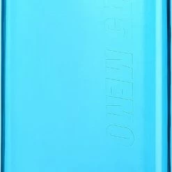 Merkloos Waterfles Plat – Blauw – Minimalistisch Uiterlijk - Gemakkelijk Mee Te Nemen - Inhoud 0,5 Liter – 20 X 14,8 Cm