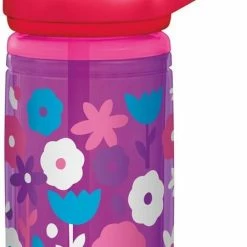 CamelBak Eddy+ Kids Insulated - Drinkfles - 400 Ml - Paars / Rood (Flower Power)
