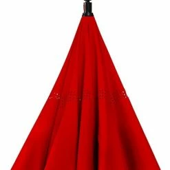 Merkloos Impliva RU-6 Inside Out Windproof Paraplu - Dubbeldoeks - Ø 107 Cm - Zwart/Rood -Flamecan winkel 450x840 9