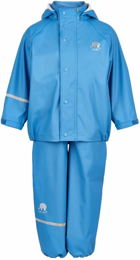 CeLavi Regenpak Kinderen - Blauw - Maat 100 (98-104cm) 3 CeLavi Regenpak Kinderen - Blauw - Maat 100 (98-104cm)