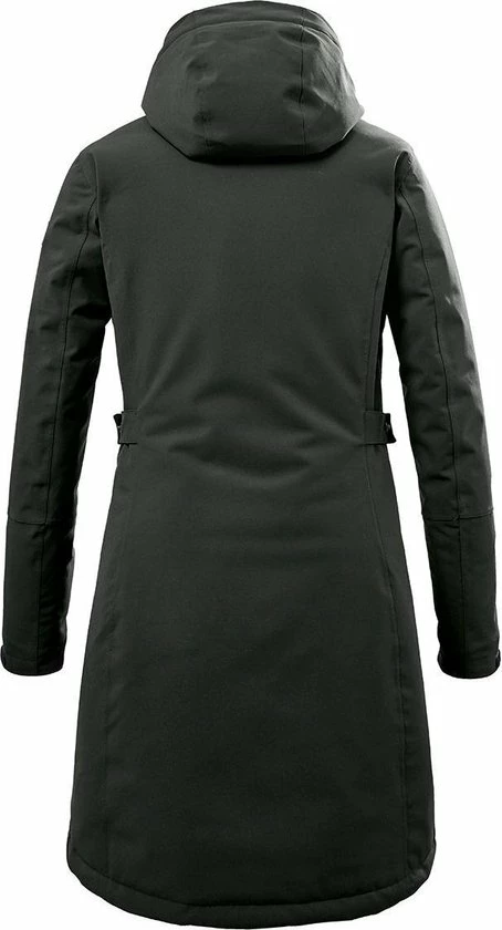 Killtec Dames Winter Parka 37726/KOW 165 Olijf Groen Functioneel - Maat 44 4 Killtec Dames Winter Parka 37726/KOW 165 Olijf Groen Functioneel - Maat 44 - Afbeelding 2
