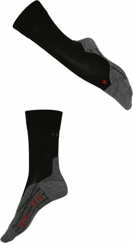 FALKE TK5 Wander Wandelsokken Mid-rise Zacht Thermisch Anti-blaar Antizweet Zonder Motief Met Elastische Boord Warm Admend Merinowol Zwart Dames Sportsokken - Maat 37-38 17 FALKE TK5 Wander Wandelsokken Mid-rise Zacht Thermisch Anti-blaar Antizweet Zonder Motief Met Elastische Boord Warm Admend Merinowol Zwart Dames Sportsokken - Maat 37-38 - Afbeelding 15