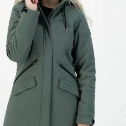 Kjelvik - Chanela Green - Jas Voor Vrouwen - Maat 48 -Flamecan winkel 476x840 4