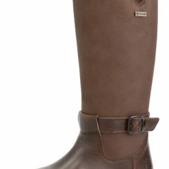 Travelin' Greenland Dames Outdoorlaarzen - Waterdicht En Gevoerde Wandellaars - Donkerbruin Leer - Maat 38 -Flamecan winkel 487x840 3