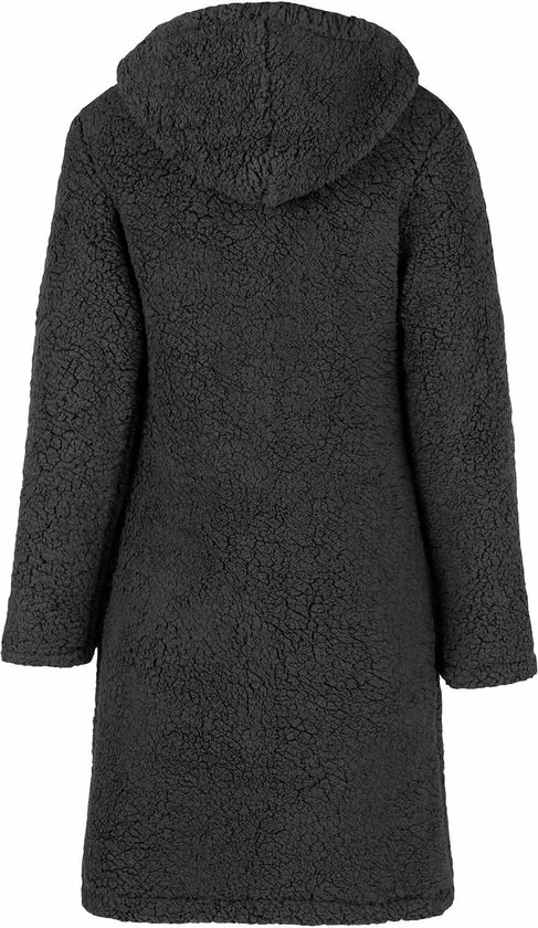 BJØRNSON Ona Parka Sherpa Fleece Vest Dames 4 Seizoenen - Maat 48 - Zwart 5 BJØRNSON Ona Parka Sherpa Fleece Vest Dames 4 Seizoenen - Maat 48 - Zwart - Afbeelding 3