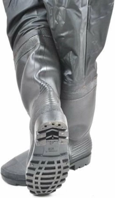 T.R.Goods Waadpak - Waterdicht Pak PVC - Waadbroek Met Vaste Laarzen - Schoenmaat 41 10 T.R.Goods Waadpak - Waterdicht Pak PVC - Waadbroek Met Vaste Laarzen - Schoenmaat 41 - Afbeelding 8