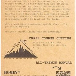 Homey's Jordan Zakmes Kind - Outdoor - RVS/pakkahout - 4 Keycords -Flamecan winkel 497x840 1