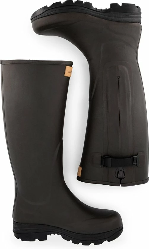 Travelin' Broadford Dames Rubberen Regenlaarzen - Tuinlaarzen - Isolerend - Bruin - Maat 41 5 Travelin' Broadford Dames Rubberen Regenlaarzen - Tuinlaarzen - Isolerend - Bruin - Maat 41 - Afbeelding 3