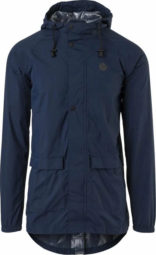 AGU GO Parka Regenjas Essential Unisex - Blauw - XXL - Dames & Heren - Waterdicht & Ademend 3 AGU GO Parka Regenjas Essential Unisex - Blauw - XXL - Dames & Heren - Waterdicht & Ademend