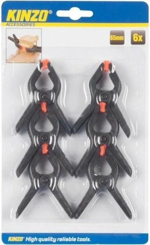 Merkloos 6x Zwarte Hobby Lijmklemmen 65 Mm - Marktkraam Klemmen/ Hobbyklemmen 6 Stuks 3 Merkloos 6x Zwarte Hobby Lijmklemmen 65 Mm - Marktkraam Klemmen/ Hobbyklemmen 6 Stuks