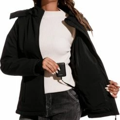 Sailwind Verwarmde Jas / Soft Shell / Dames / Zwart Incl. Powerbank -Flamecan winkel 524x840 1