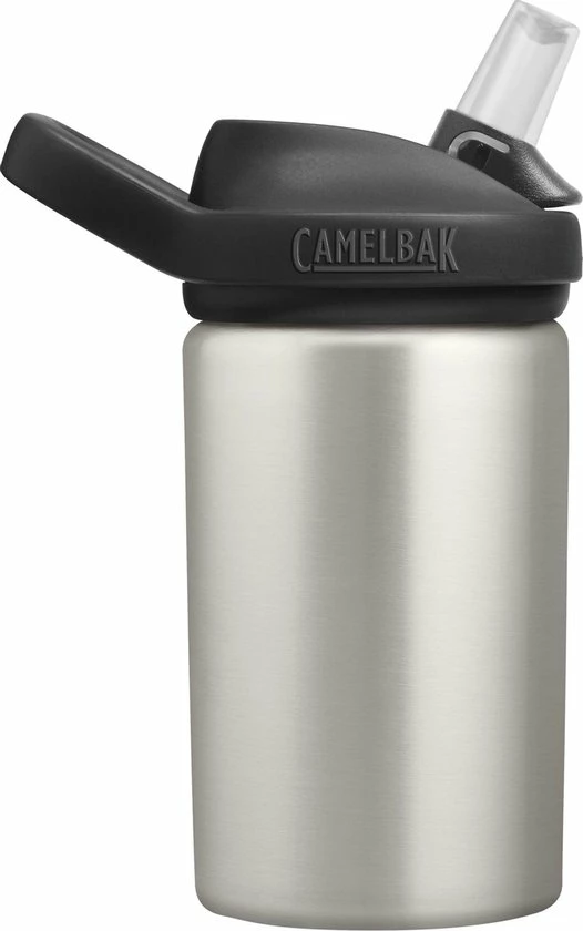 CamelBak Eddy+ Kids Single Wall SST - Drinkfles - 400 Ml - Metaal (Bare Steel) 5 CamelBak Eddy+ Kids Single Wall SST - Drinkfles - 400 Ml - Metaal (Bare Steel) - Afbeelding 3