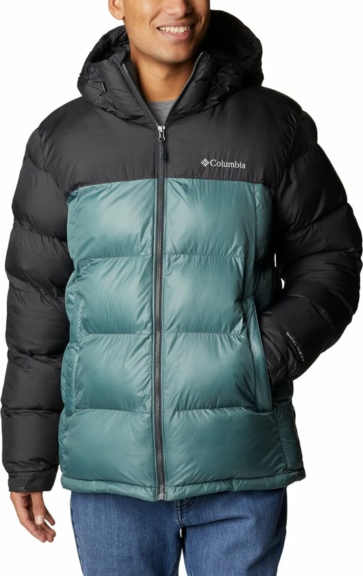 Columbia Pike Lake - Jassen Heren Winter - Outdoorjas - Metal Shiny, Shark - Maat L 4 Columbia Pike Lake - Jassen Heren Winter - Outdoorjas - Metal Shiny, Shark - Maat L - Afbeelding 2