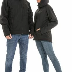 Sailwind Verwarmde Jas / Soft Shell / Dames / Zwart Incl. Powerbank -Flamecan winkel 538x840