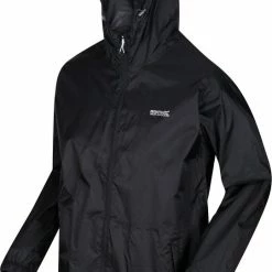 Regatta Pack-It II Regenjas - Maat XL - Mannen - Zwart -Flamecan winkel 541x840 3