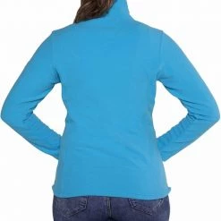 BJØRNSON Jenna Fleece Vest 4 Seizoenen Dames - Rits - Maat 44 - Atol Blauw -Flamecan winkel 548x840 3
