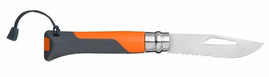 Opinel Outdoor Zakmes - RVS Oranje - 19cm 5 Opinel Outdoor Zakmes - RVS Oranje - 19cm - Afbeelding 3