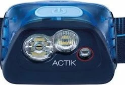 Petzl Actik Hoofdlamp - 350 Lumen - Blauw -Flamecan winkel 550x169