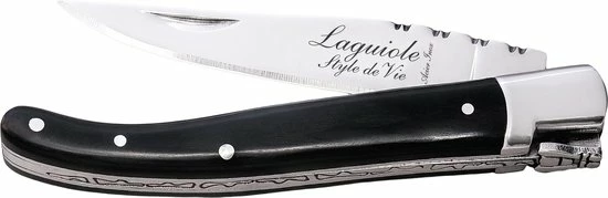 Laguiole Style De Vie Zakmes - In Giftbox - Zwart Ebbenhout 3 Laguiole Style De Vie Zakmes - In Giftbox - Zwart Ebbenhout